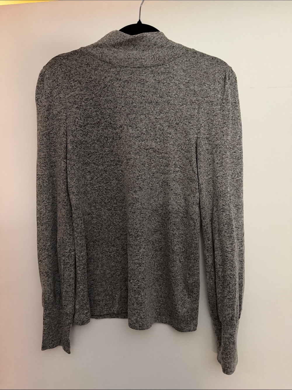 J. Crew Heather Gray Turtleneck Sweater